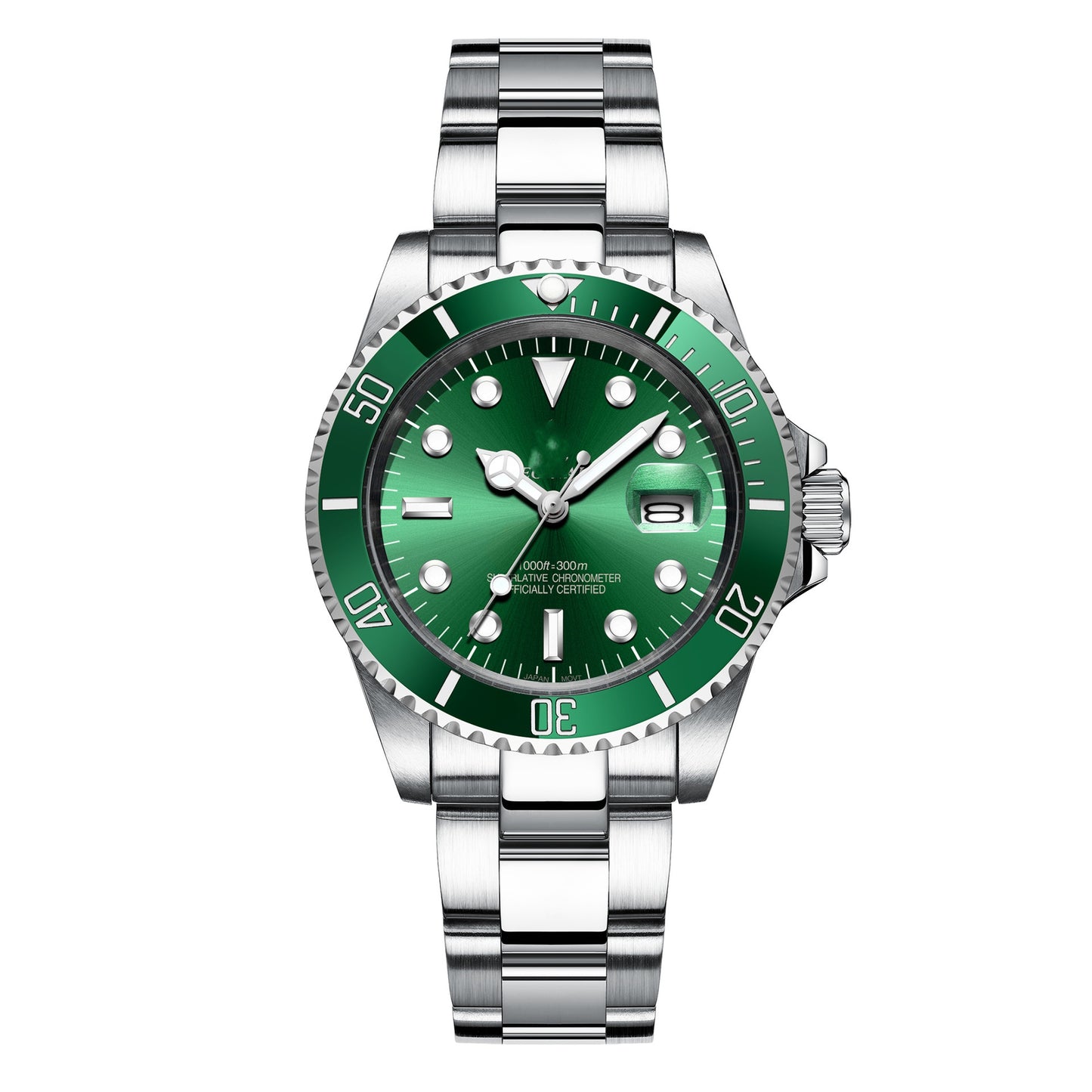 1035-newly upgraded Green Water Ghost watch
