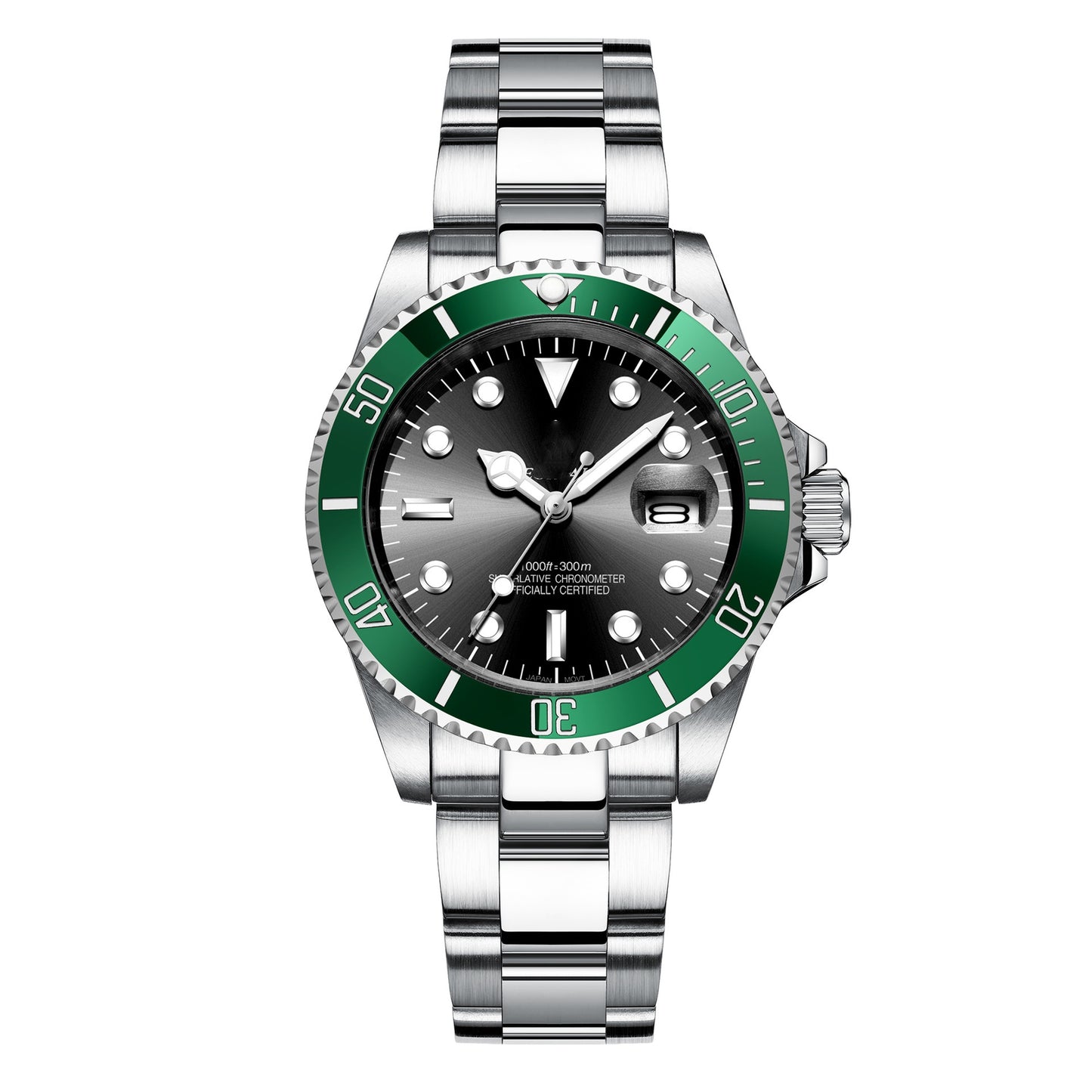 1035-newly upgraded Green Water Ghost watch