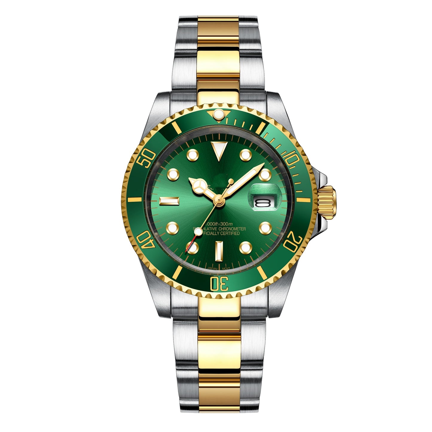 1035-newly upgraded Green Water Ghost watch
