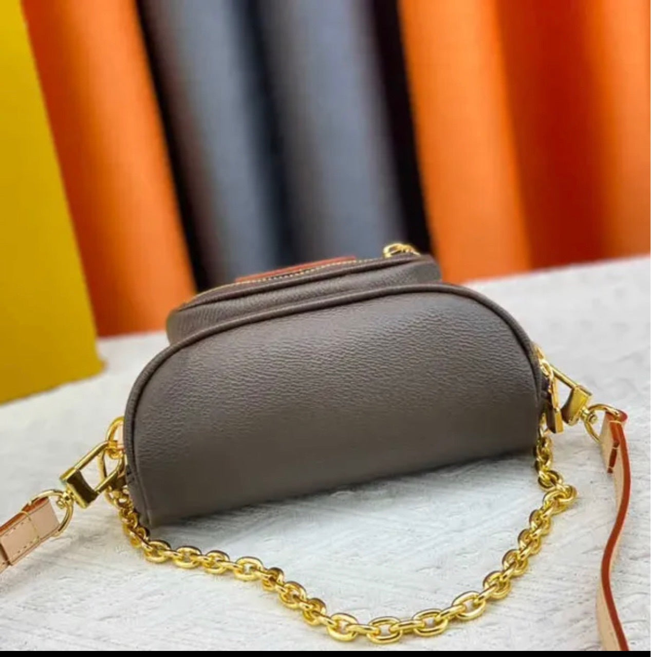 1063-Mini waist bag, shoulder cross chain women's bag