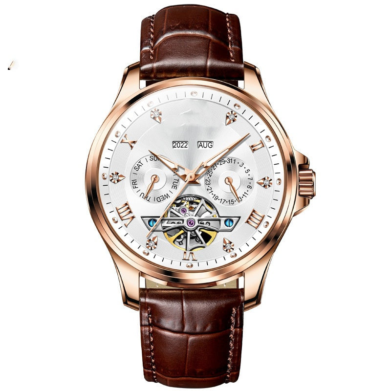 2003-Master Craftsman 8 Needles Moon Phase 40mm