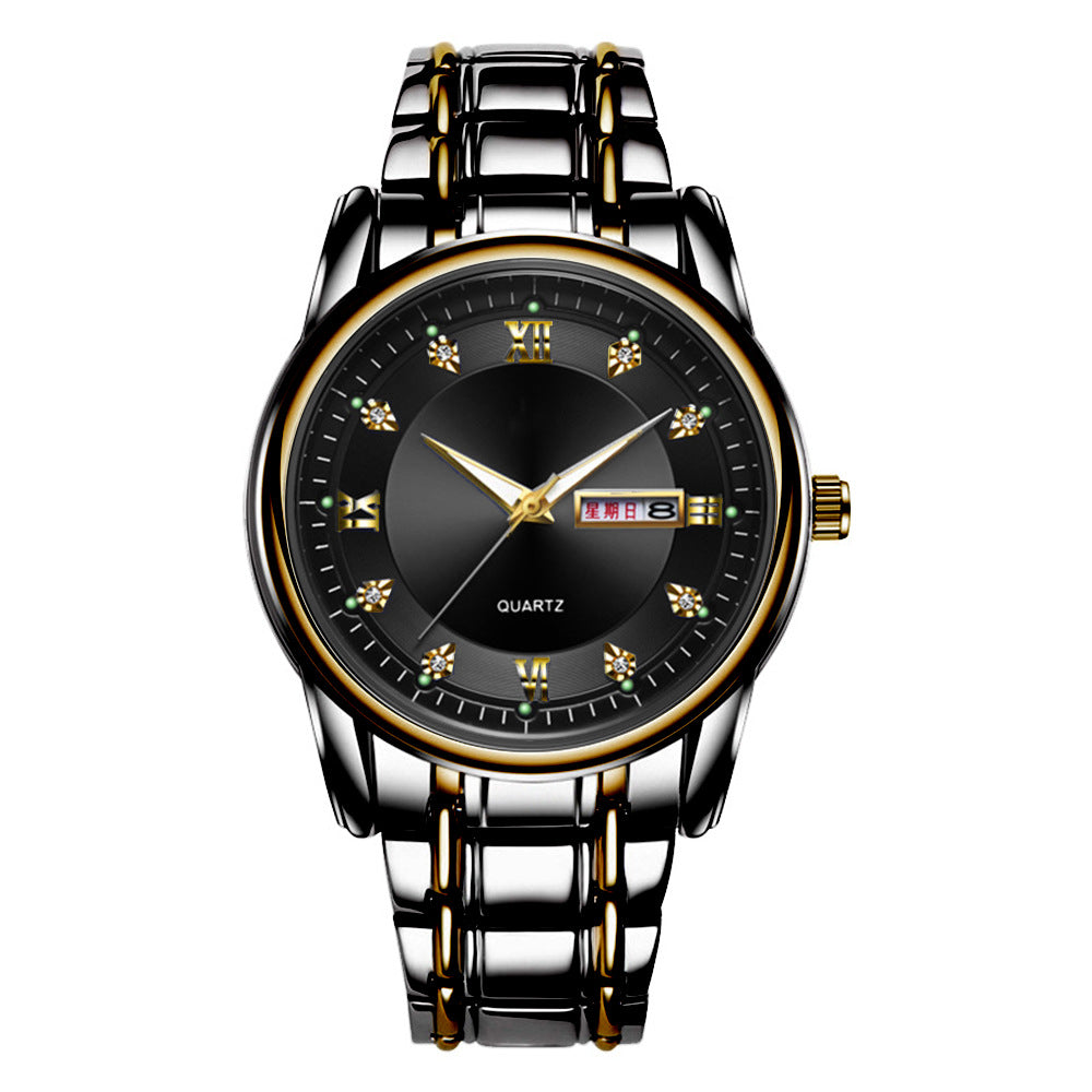 1042-Diary New Color Couple Mechanical Watch