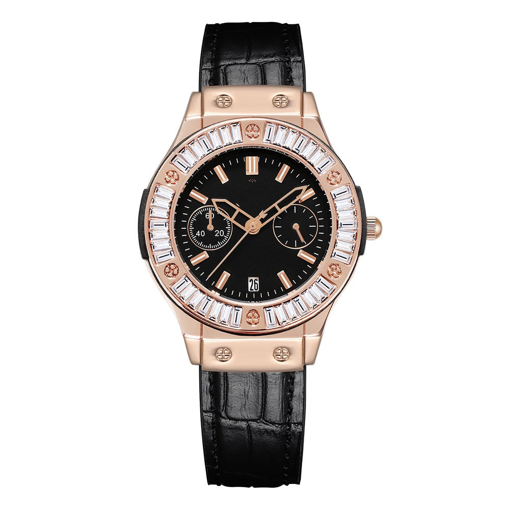 1044-new 41mm men's wristwatch with a new log model