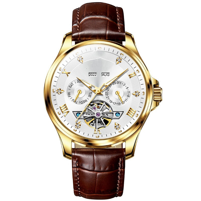 2003-Master Craftsman 8 Needles Moon Phase 40mm