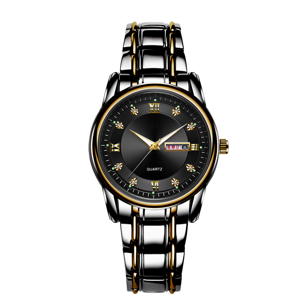 1042-Diary New Color Couple Mechanical Watch