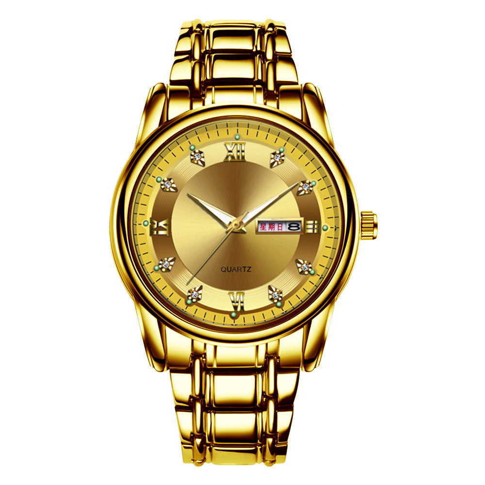 1042-Diary New Color Couple Mechanical Watch
