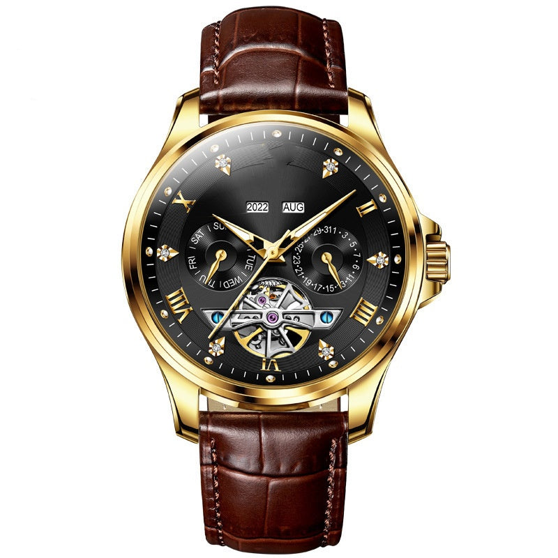 2003-Master Craftsman 8 Needles Moon Phase 40mm