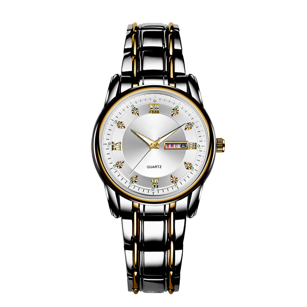 1042-Diary New Color Couple Mechanical Watch