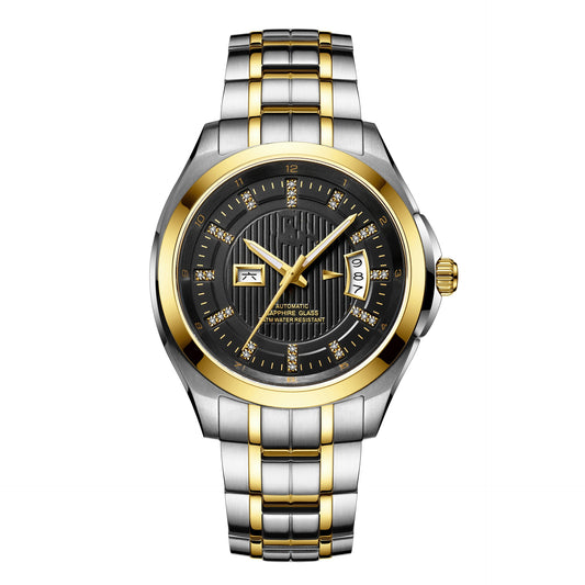 1045- new 41mm men's wristwatch with a new log model