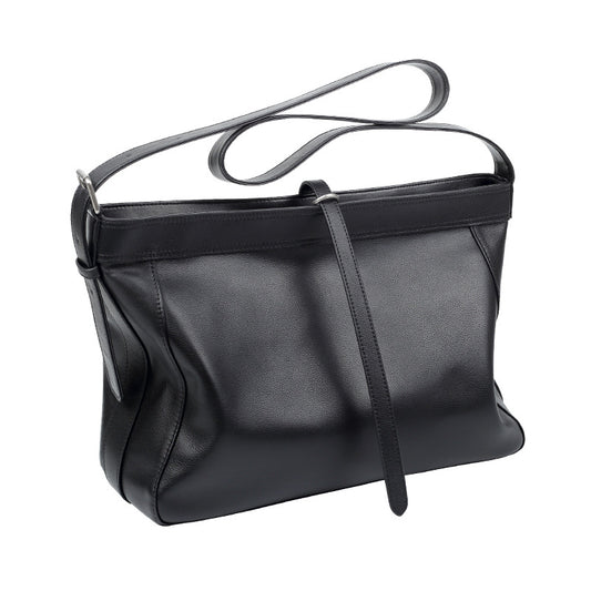1064-Casual and trendy lightweight top layer cowhide trendy men's bag