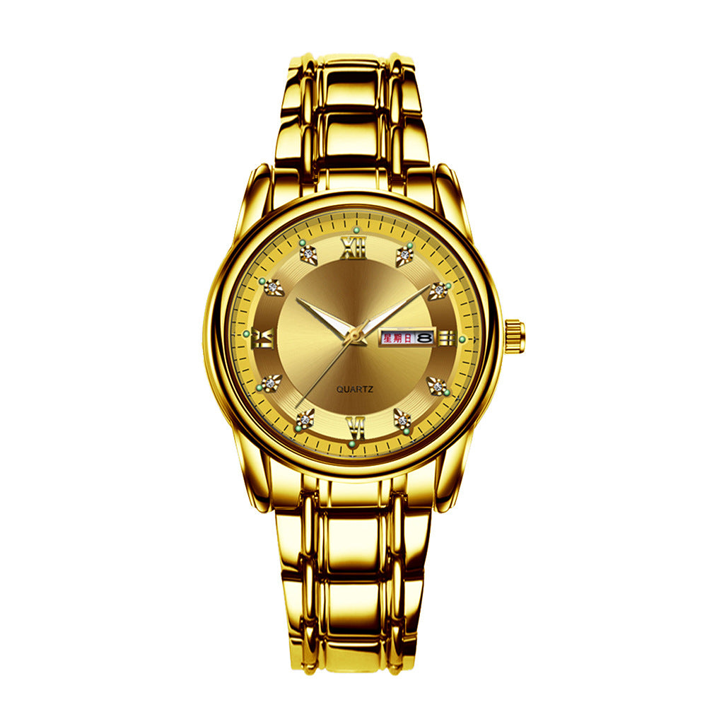 1042-Diary New Color Couple Mechanical Watch