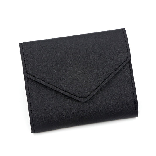 1073-New women's wallet, stylish and simple envelope, three fold short wallet
